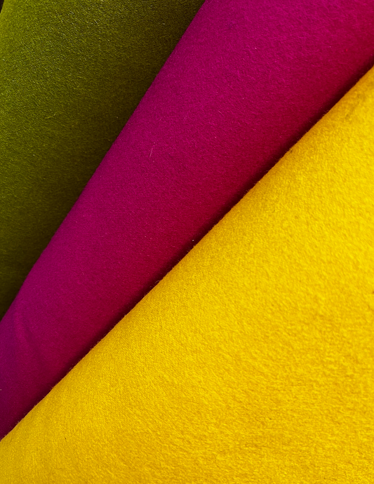 Melton Wool Coating Fabric | 3 Colours