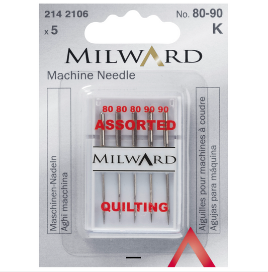 Milward | Universal Machine Needle | Quilting Assorted