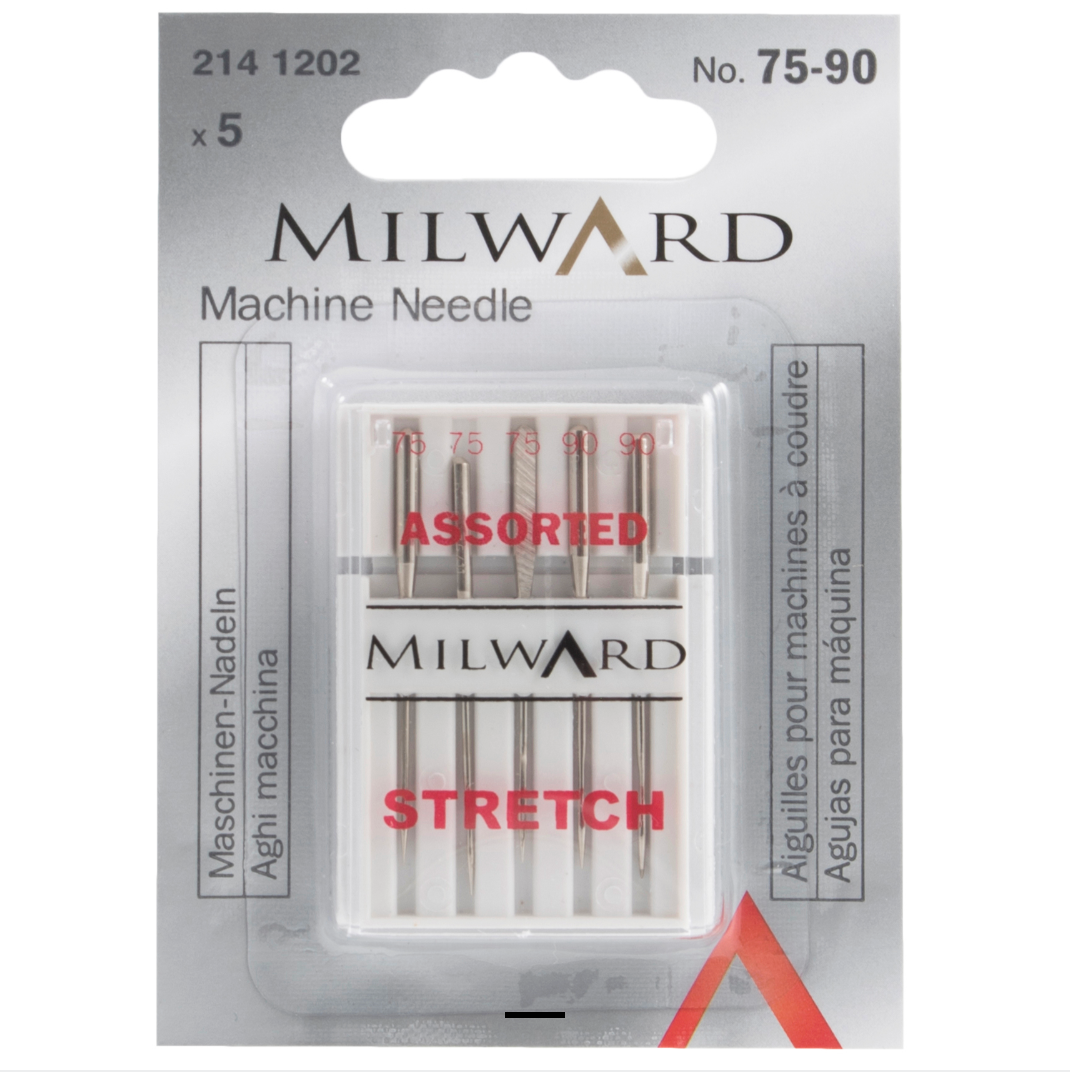 Sewing Machine Stretch Needles | Assorted | Milward