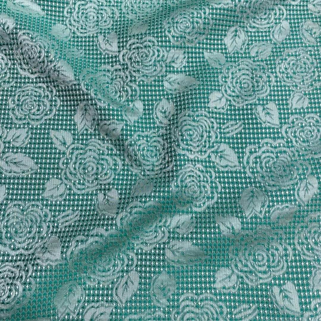 Floral Mint Brocade