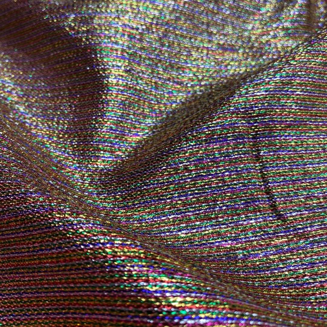 Crinkle Lamé Fabric | Three Colours!