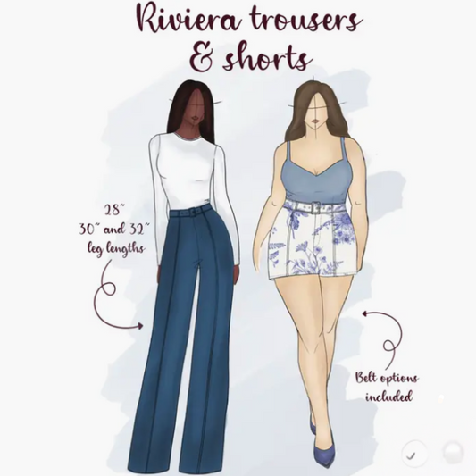 Nh Patterns Riviera Trousers & Shorts