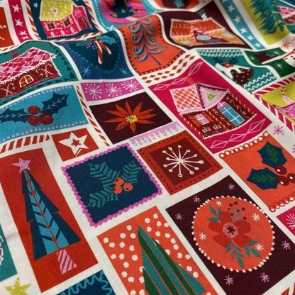 Patchwork Candy Houses Craft Cotton