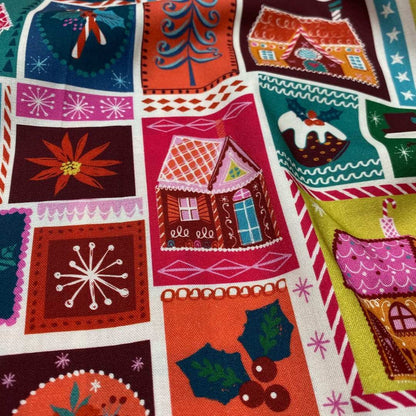 Patchwork Candy Houses Craft Cotton