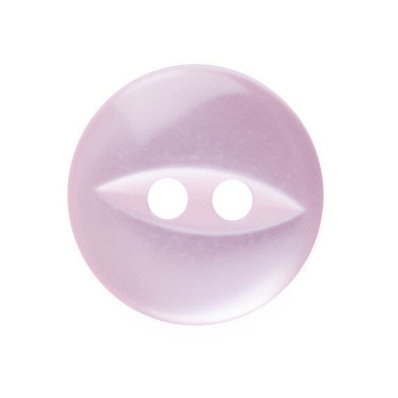 Fish Eye 2 Hole Plain Buttons : 11mm/14mm/16mm