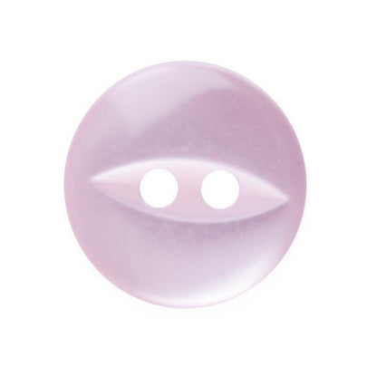 Fish Eye 2 Hole Plain Buttons : 11mm/14mm/16mm