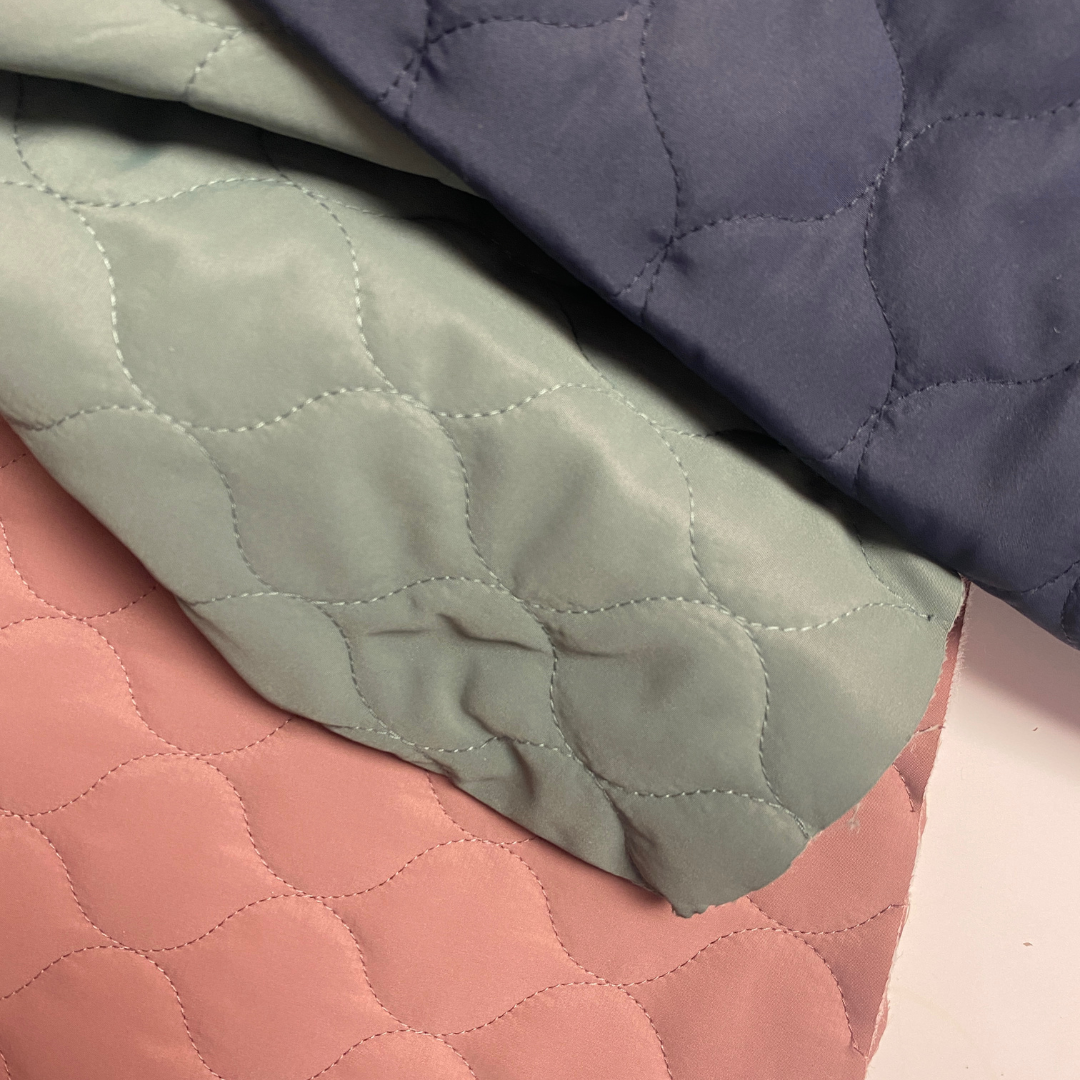 Quilted Fabric | 3 Colours