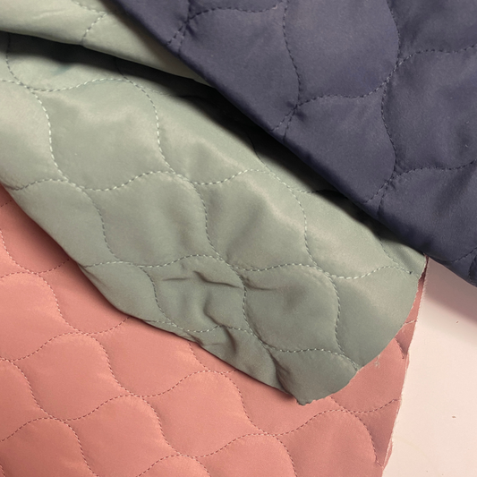 Quilted Fabric | 3 Colours
