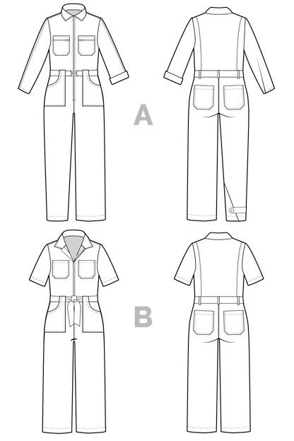 Blanca Flight Suit Pattern