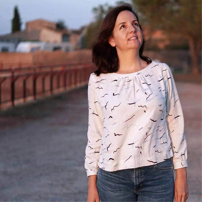 Esther Blouse sewing pattern Wardrobe By Me