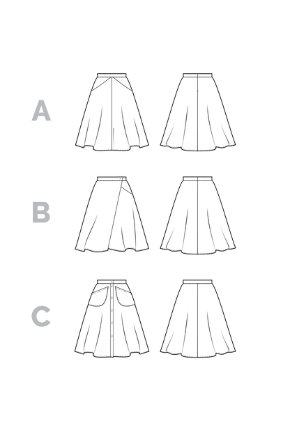 Fiore Skirt Pattern