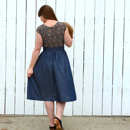 Front Button Skirt Pattern Wardrobe By Me
