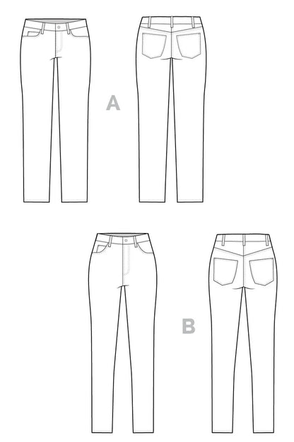 Ginger Jeans Pattern
