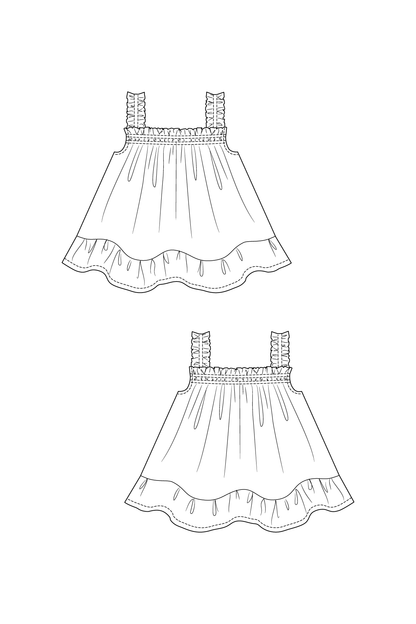 ILMA smock dress & top