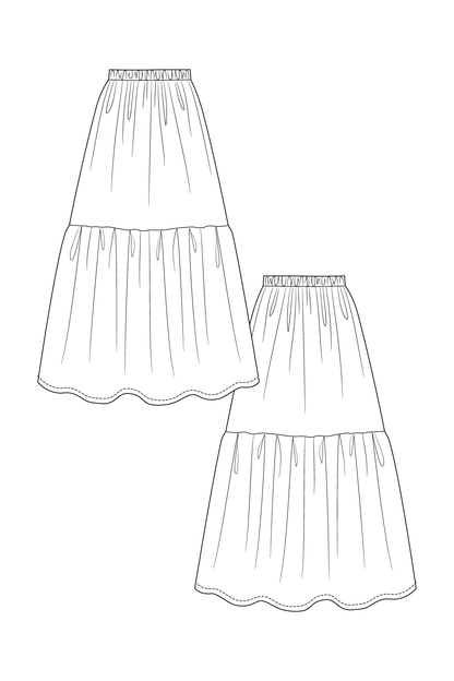 KERTTU knot dress & skirt