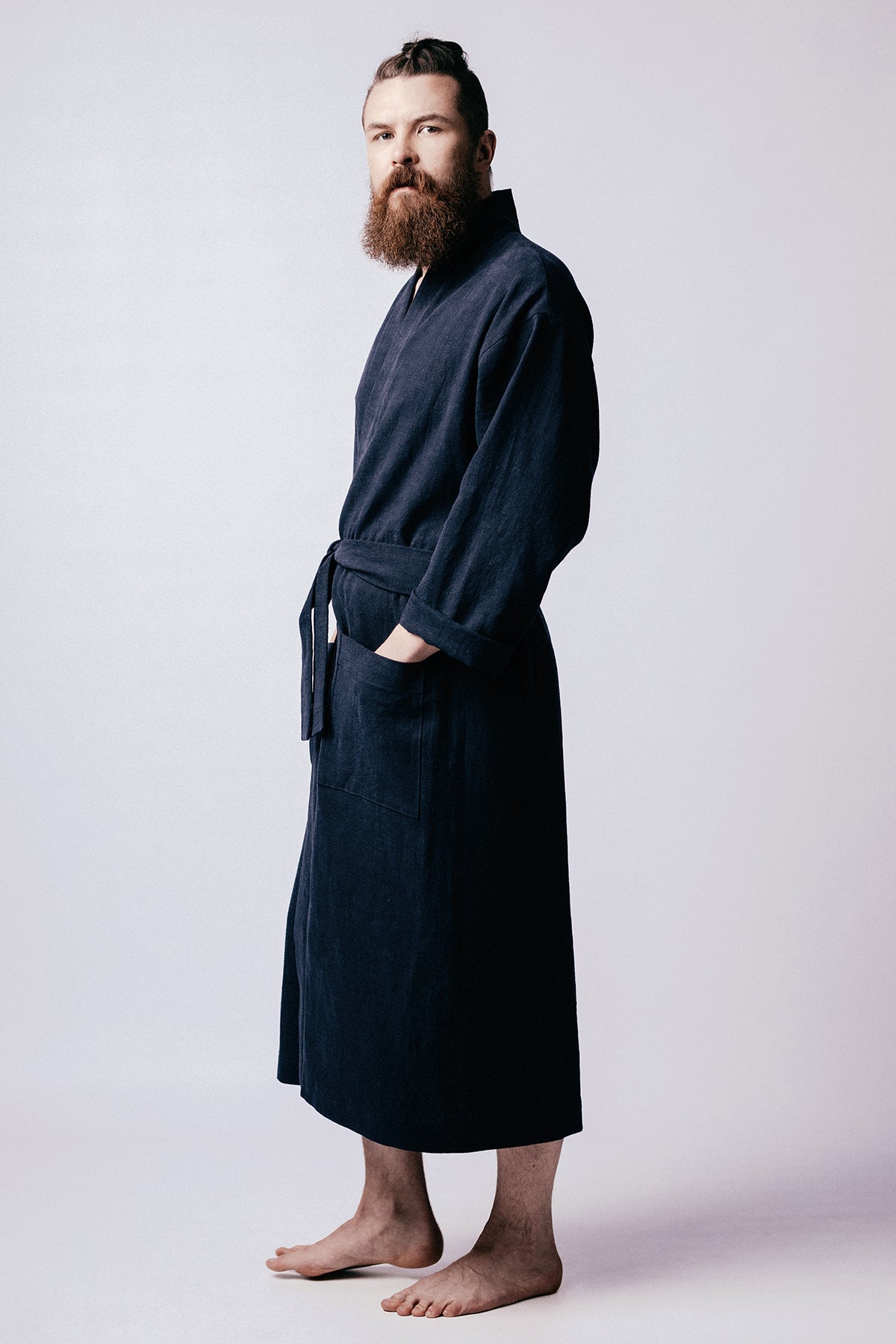 Long dressing gown sewing pattern