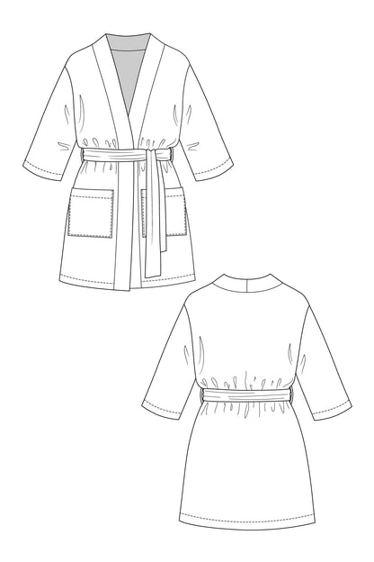 LAHJA unisex dressing gown
