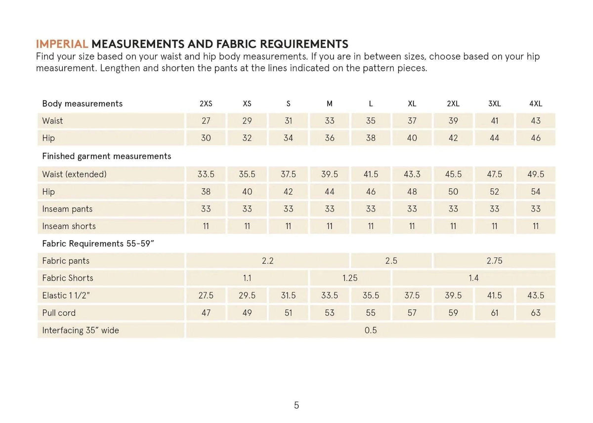 Loose Linen Pants Sewing pattern Wardrobe By Me