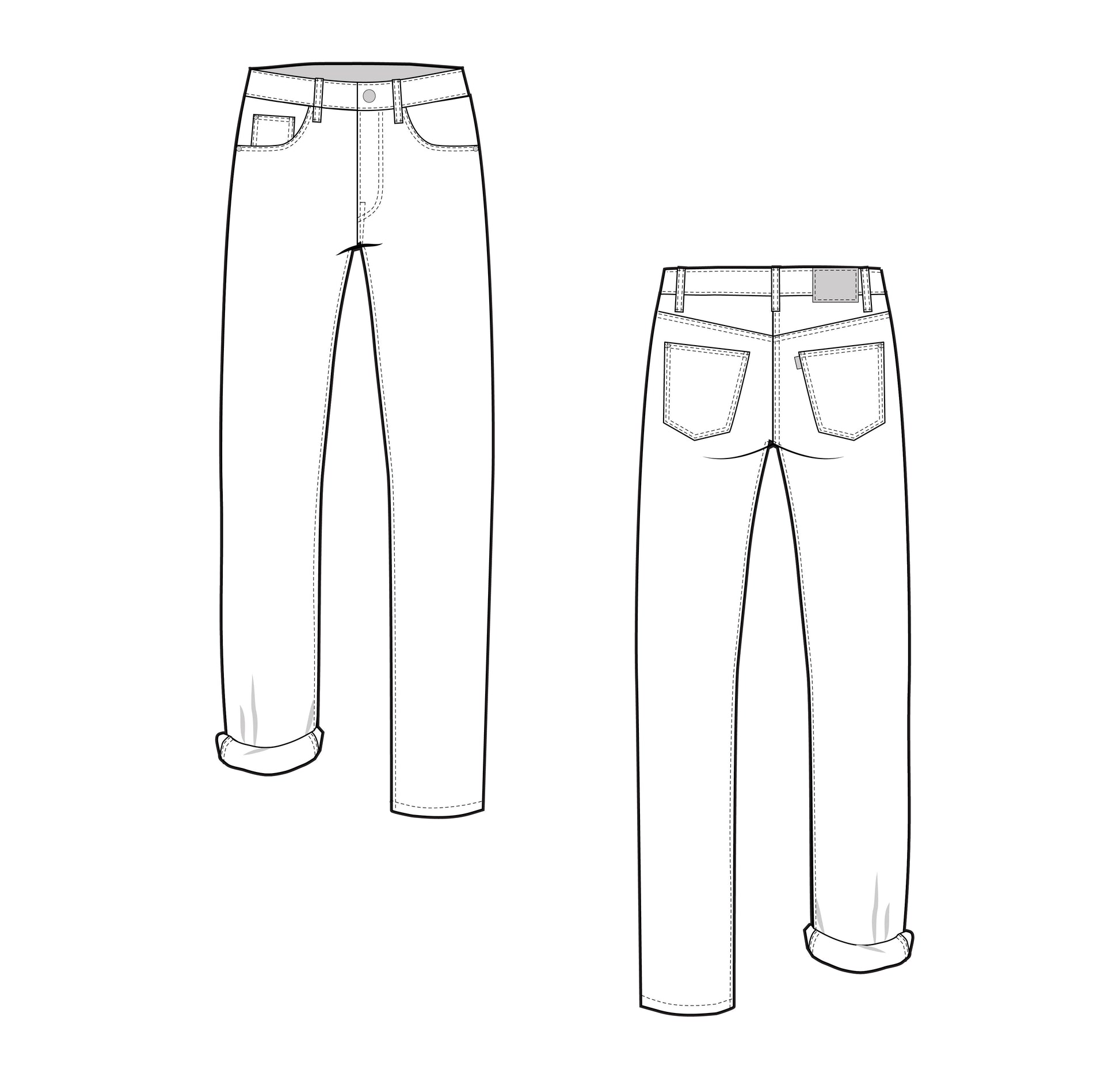 Morgan Jeans Pattern
