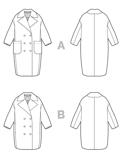 Phoebe Coat Pattern