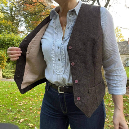 Pika Vest Sewing Pattern Wardrobe By Me