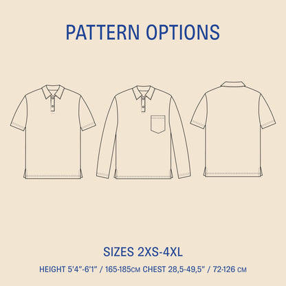 Polo shirt Sewing Pattern