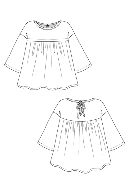 SYLI dress & blouse