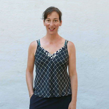 V-neck Camisole sewing pattern Wardrobe By Me
