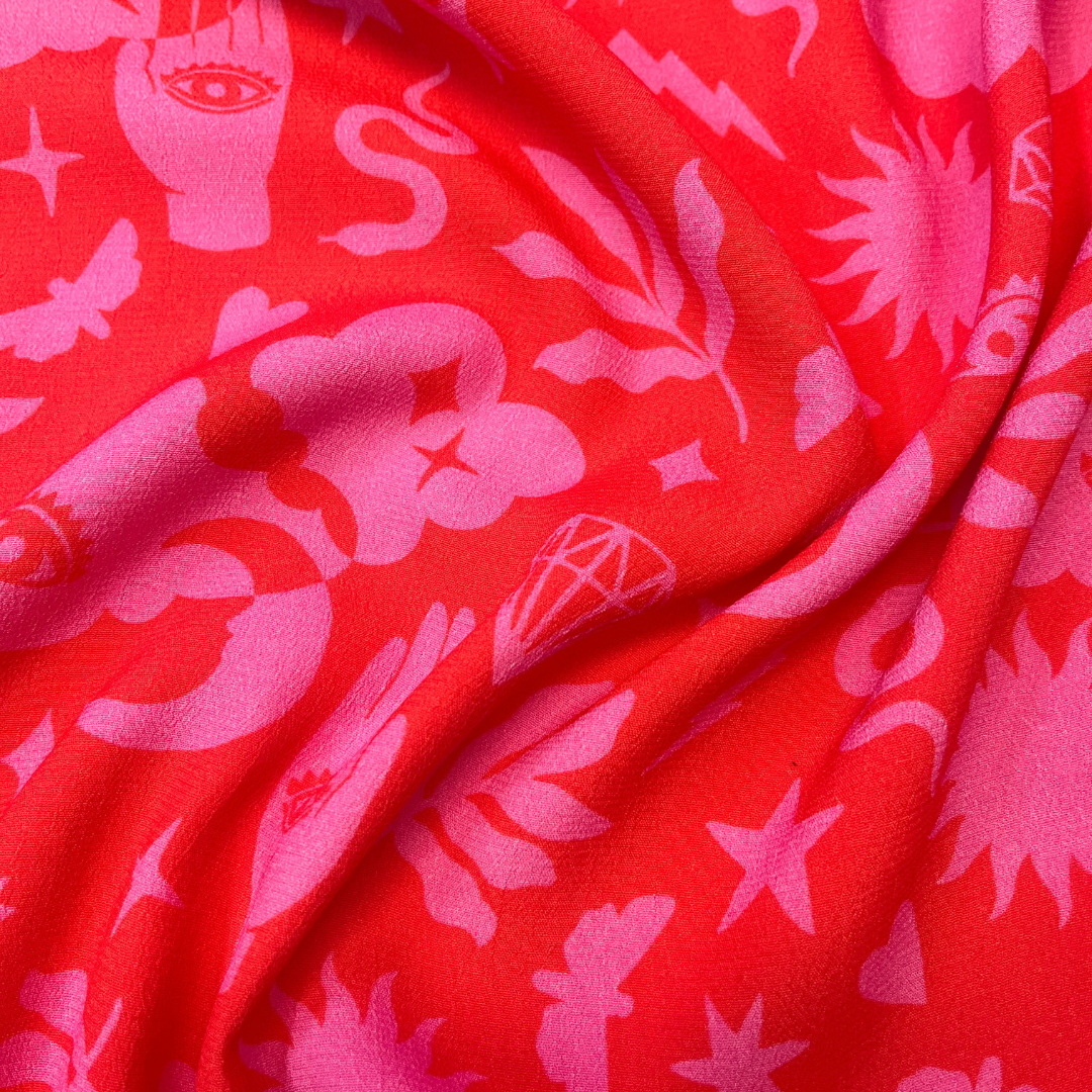 Rune Viscose Crepe | Fabric Godmother