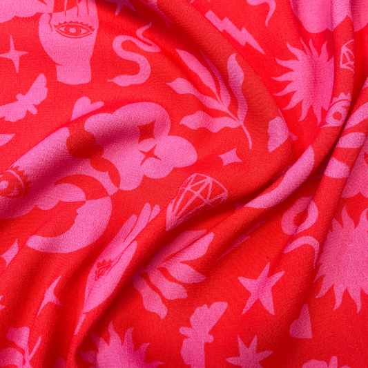 Rune Viscose Crepe | Fabric Godmother