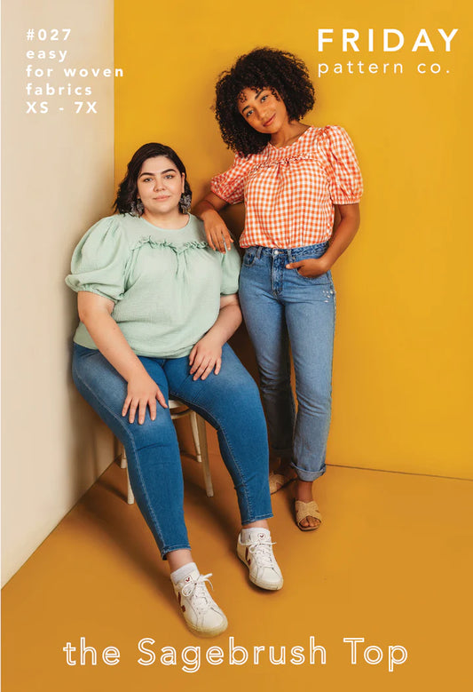 Friday Pattern Company | The Sagebrush Top