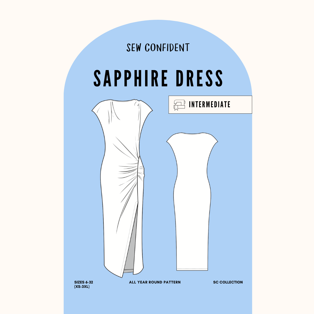 Sew Confident Sapphire Dress Pattern