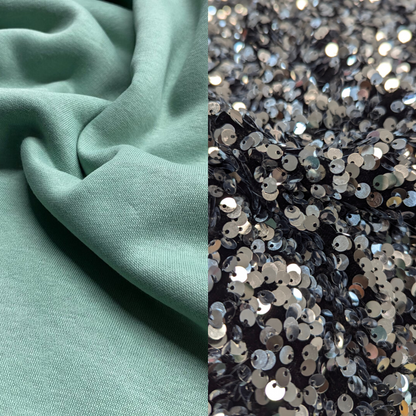 Sequin Sleeve Drew Sweatshirt Kit