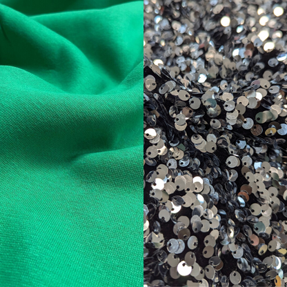 Sequin Sleeve Drew Sweatshirt Kit