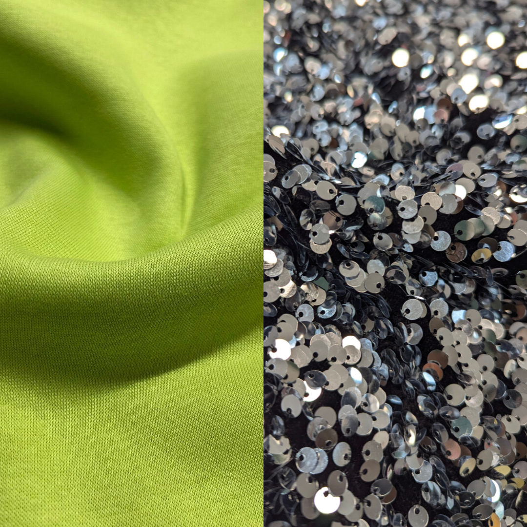 Sequin Sleeve Drew Sweatshirt Kit