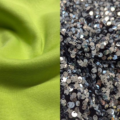 Sequin Sleeve Drew Sweatshirt Kit
