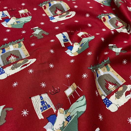 'Christmas Snooze' Craft Cotton