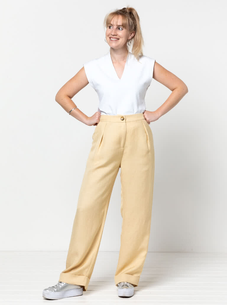 Style Arc | Spencer Woven Pant Paper Pattern