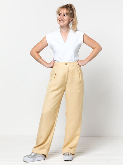 Style Arc | Spencer Woven Pant Paper Pattern