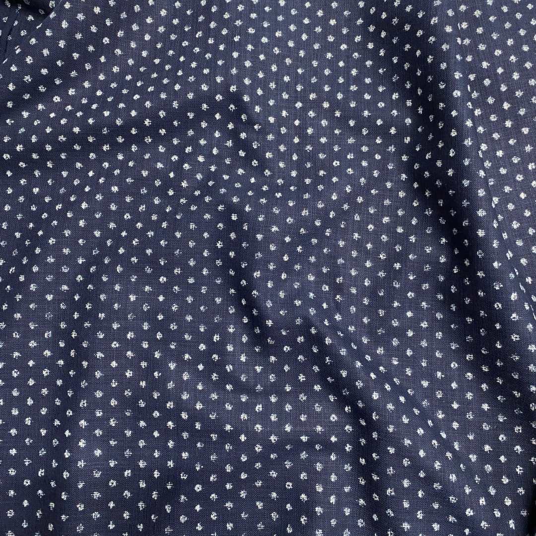 Splodges Indigo Cotton | Sevenberry Fabrics