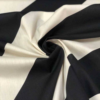 Diagonal Stripe Poplin