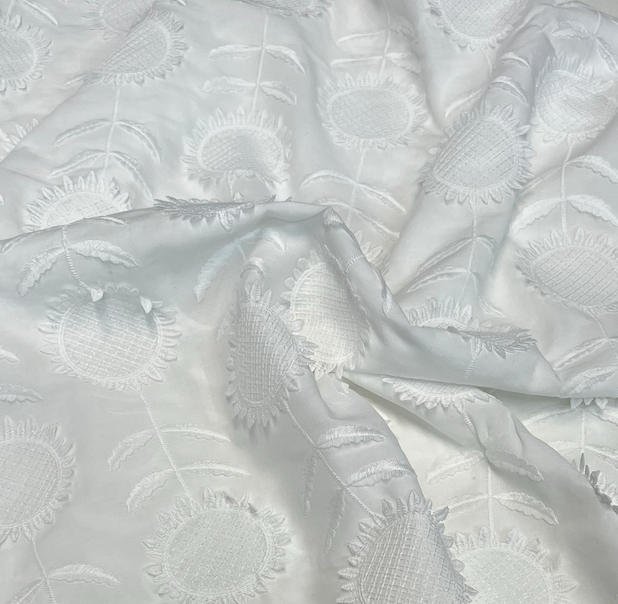 Sunflower Cotton 3D Design
