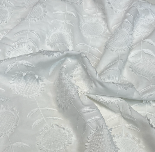 Sunflower Cotton 3D Design