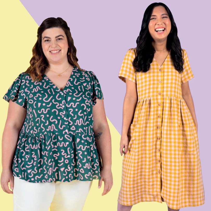 Tilly and the Buttons | Nell Blouse Dress