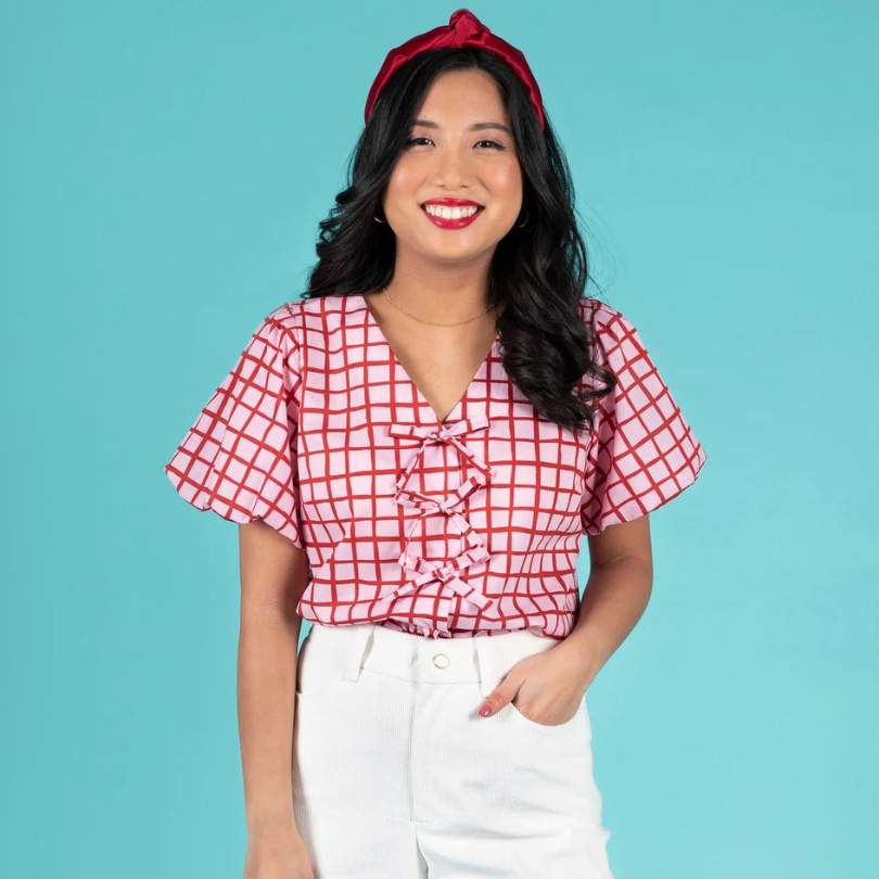 Tilly and the Buttons | Nell Blouse Dress