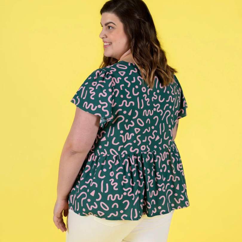 Tilly and the Buttons | Nell Blouse Dress