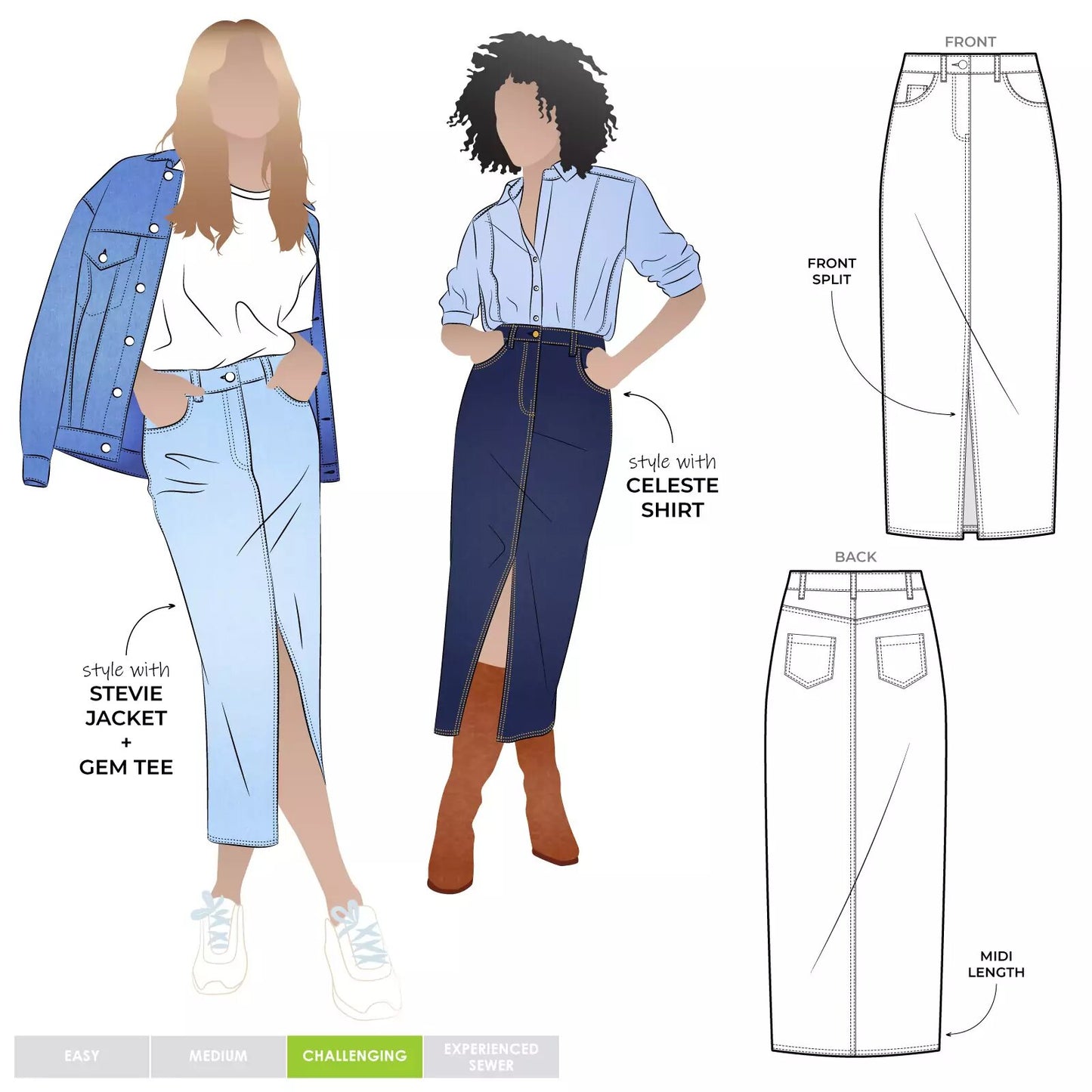 Style Arc | Tommie Jeans Paper Pattern