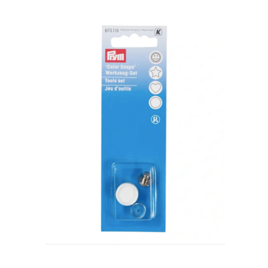 Tool Set for shaped snaps | 12,4mm